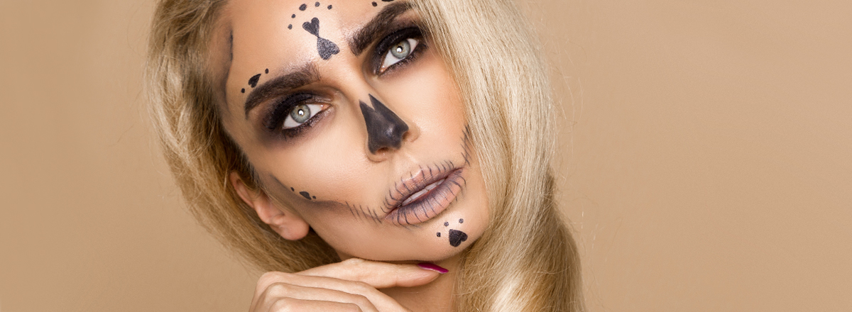 Simple DIY Scary Skeleton Costume